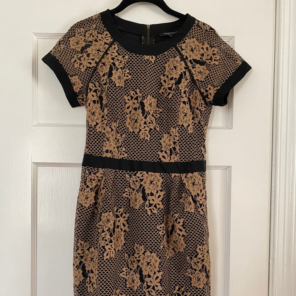 Nanette Lepore Lace Baker Street Dress Size 4 EUC